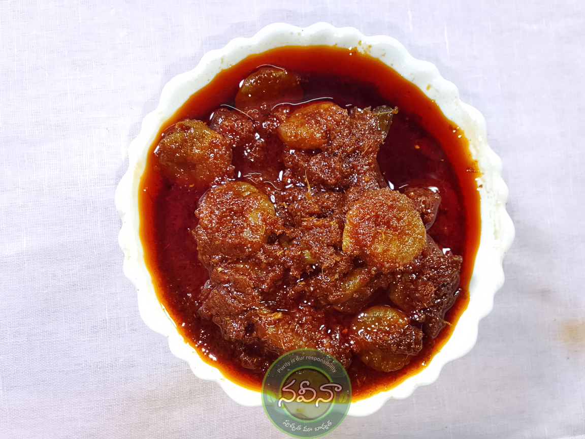 Dry Prawn Gongura pickle